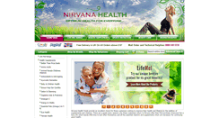 Desktop Screenshot of nirvanahealthfood.com